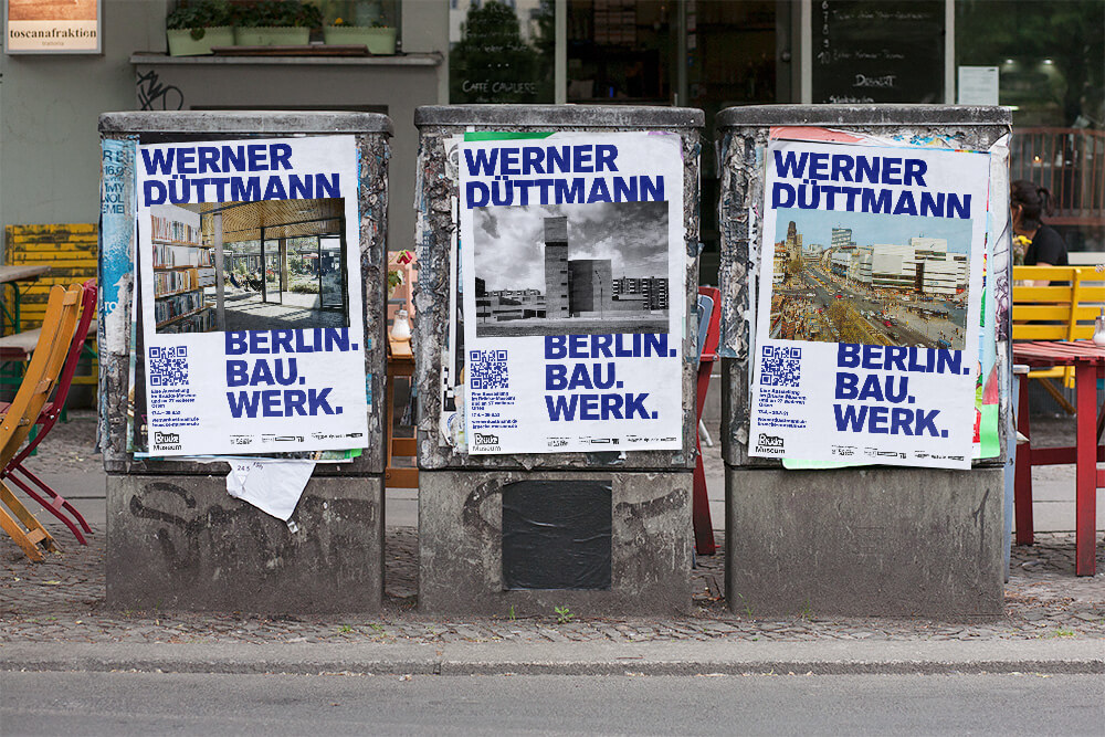  „Werner Duettmann — Berlin. Bau. Werk.“ – Ausstellungskommunikation