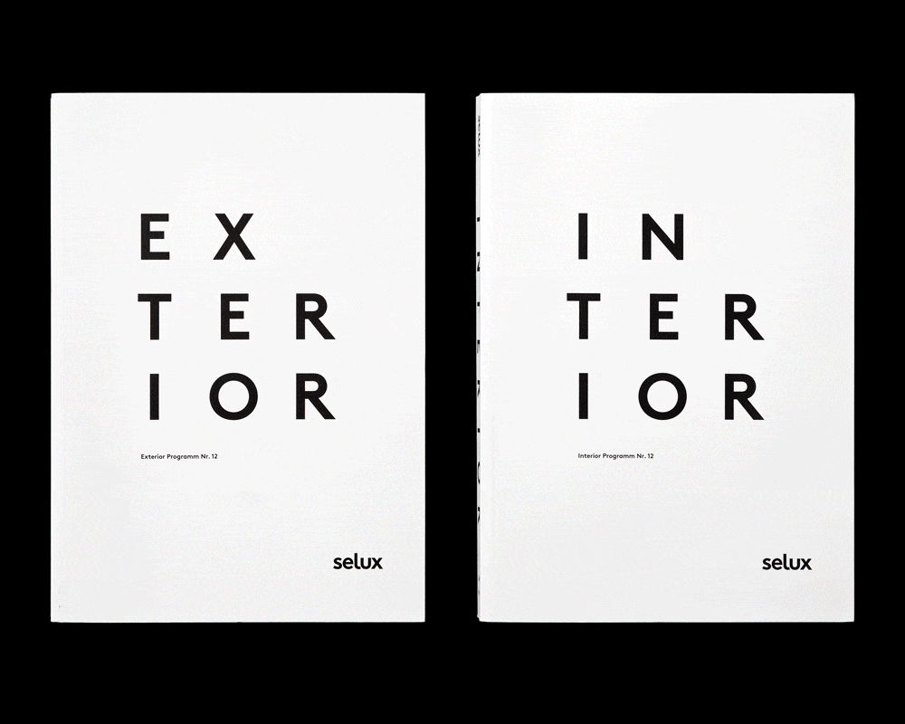 Selux AG – Corporate Design und Kataloggestaltung